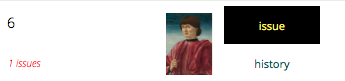 buttons to immediately issue to or show the history for the borrower