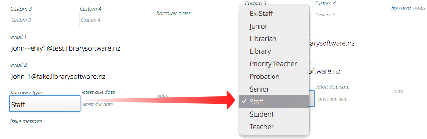 specifying the required privilege for the borrower