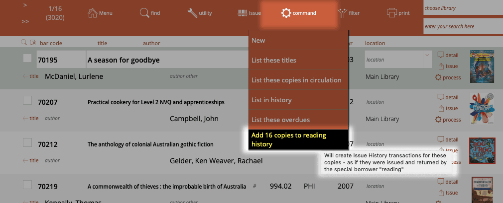 marking items as "read"