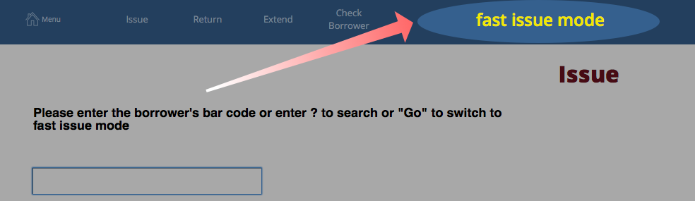 go or fast issue mode