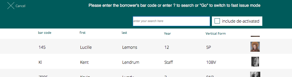 issue borrower search