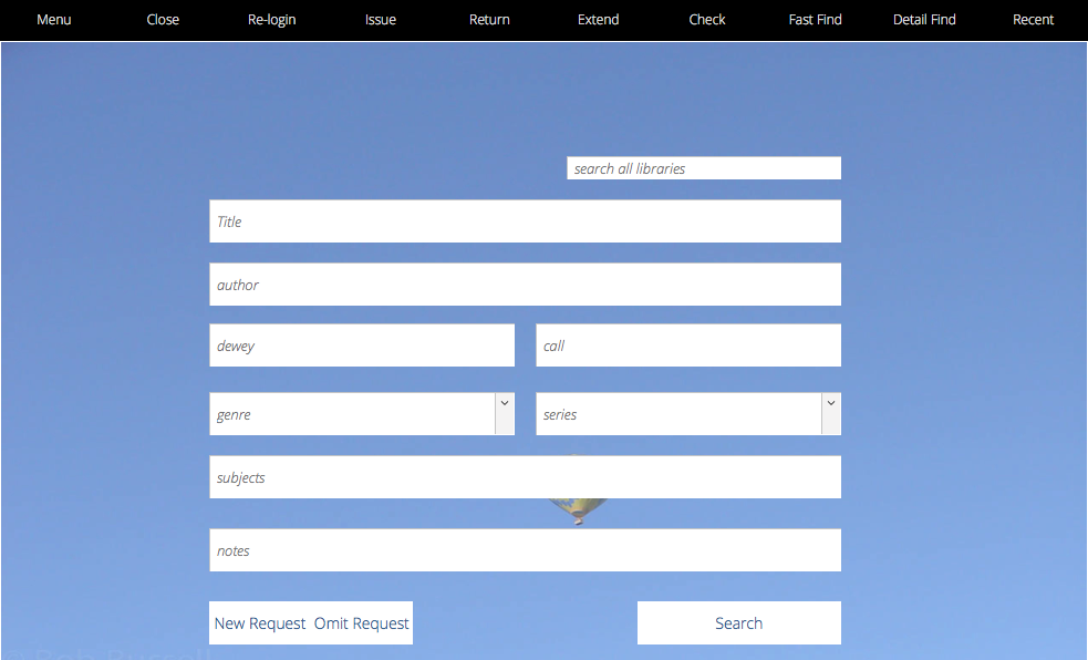 easy find search screen