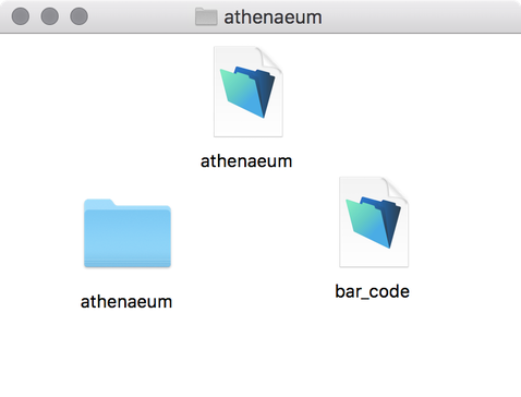 a sample stand-alone installation of a single Athenaeum